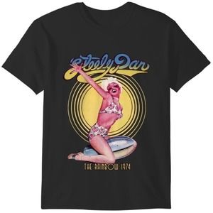 Steely Dan The Rainbow 1974 Music Concert Classic Fan Art T-Shirt